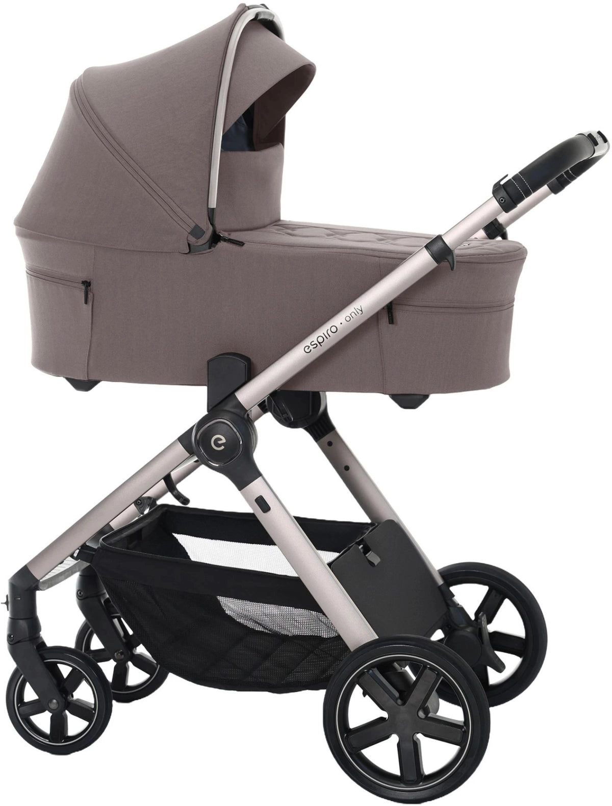 Espiro Only universalus vežimėlis 2in1 - Nude Brown