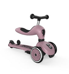 Scoot and Ride Stumiamas paspirtukas  Highwaykick 1 - rožinis