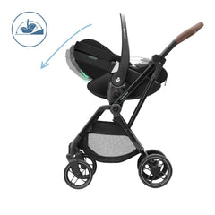 Automobilinė kėdutė  Maxi Cosi Pebble 360 Pro i-Size 0 -13kg - Spalva - Essential Green