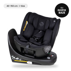 Tutis Beno 360+  (40–150 cm) autokėdutė su ISOFIX baze - Spalva - Black