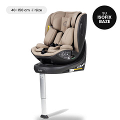 Tutis Beno 360+  (40–150 cm) autokėdutė su ISOFIX baze - Spalva - Latte