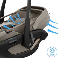 Automobilinė kėdutė  Maxi Cosi Coral Slide Pro 360 i-Size 40-87cm, Sapphire Sand