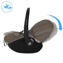 Automobilinė kėdutė Maxi Cosi Pebble Slide Pro - Oak Truffle
