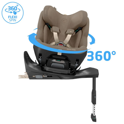 Automobilinė kėdutė Maxi Cosi Pearl XL Slide Pro (61-150 cm) - Authentic Truffle