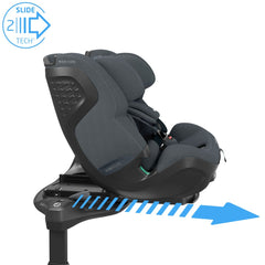 Automobilinė kėdutė Maxi Cosi Pearl XL Slide Pro (61-150 cm)  - Authentic Graphite
