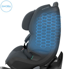 Automobilinė kėdutė Maxi Cosi Pearl XL Slide Pro (61-150 cm)  - Authentic Graphite