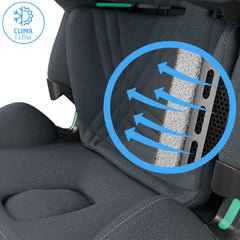 Automobilinė kėdutė Maxi Cosi Pearl XL Slide Pro (61-150 cm)  - Authentic Graphite