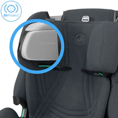 Automobilinė kėdutė Maxi Cosi Pearl XL Slide Pro (61-150 cm)  - Authentic Graphite