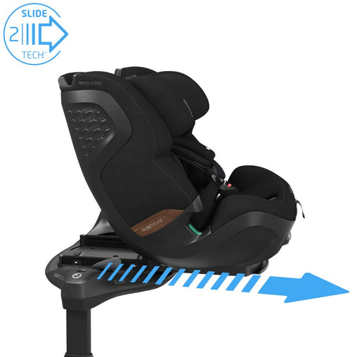 Automobilinė kėdutė Maxi Cosi Pearl XL Slide Pro (61-150 cm) - Authentic Black