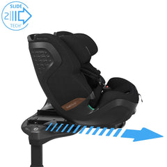 Automobilinė kėdutė Maxi Cosi Pearl XL Slide Pro (61-150 cm) - Authentic Black