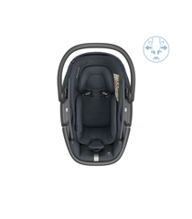 Automobilinė kėdutė  Maxi Cosi CORAL 360 i-Size 0 -13kg - Spalva - Essential Graphite - Black Shell