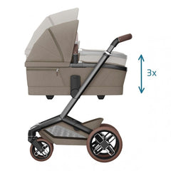Maxi Cosi Fame vežimėlis 2in1 - Twillic Truffle