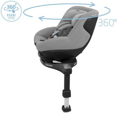 Automobilinė kėdutė Maxi Cosi Pearl 360 Pro i-Size 0 -18kg - Spalva - Authentic Grey