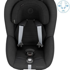 Automobilinė kėdutė Maxi Cosi Pearl 360 Pro i-Size 0 -18kg - Spalva - Authentic Black