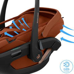 Automobilinė kėdutė  Maxi Cosi Coral Slide Pro 360 i-Size 40-87cm, Copper Terra