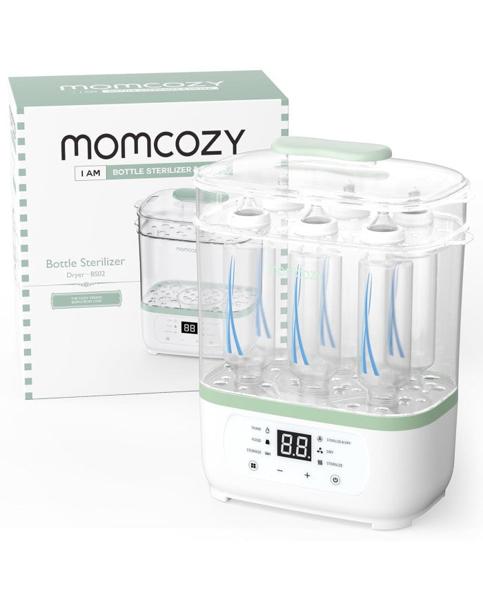 Momcozy 8 in 1 elektrinis garų sterilizatorius kūdikiams