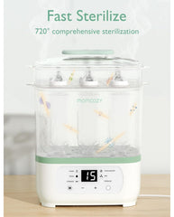 Momcozy 8 in 1 elektrinis garų sterilizatorius kūdikiams