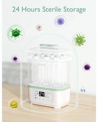 Momcozy 8 in 1 elektrinis garų sterilizatorius kūdikiams