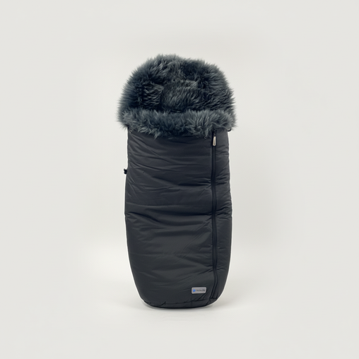 Universalus žieminis vokelis - miegmaišis į vežimėlį TROLLER - Black / Grey