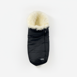 Universalus žieminis vokelis - miegmaišis į vežimėlį TROLLER - Black / White