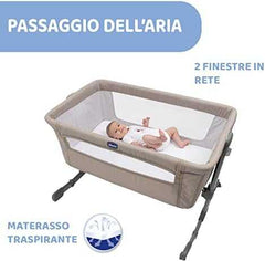Lovytė Chicco Next2Me Essential, Beige