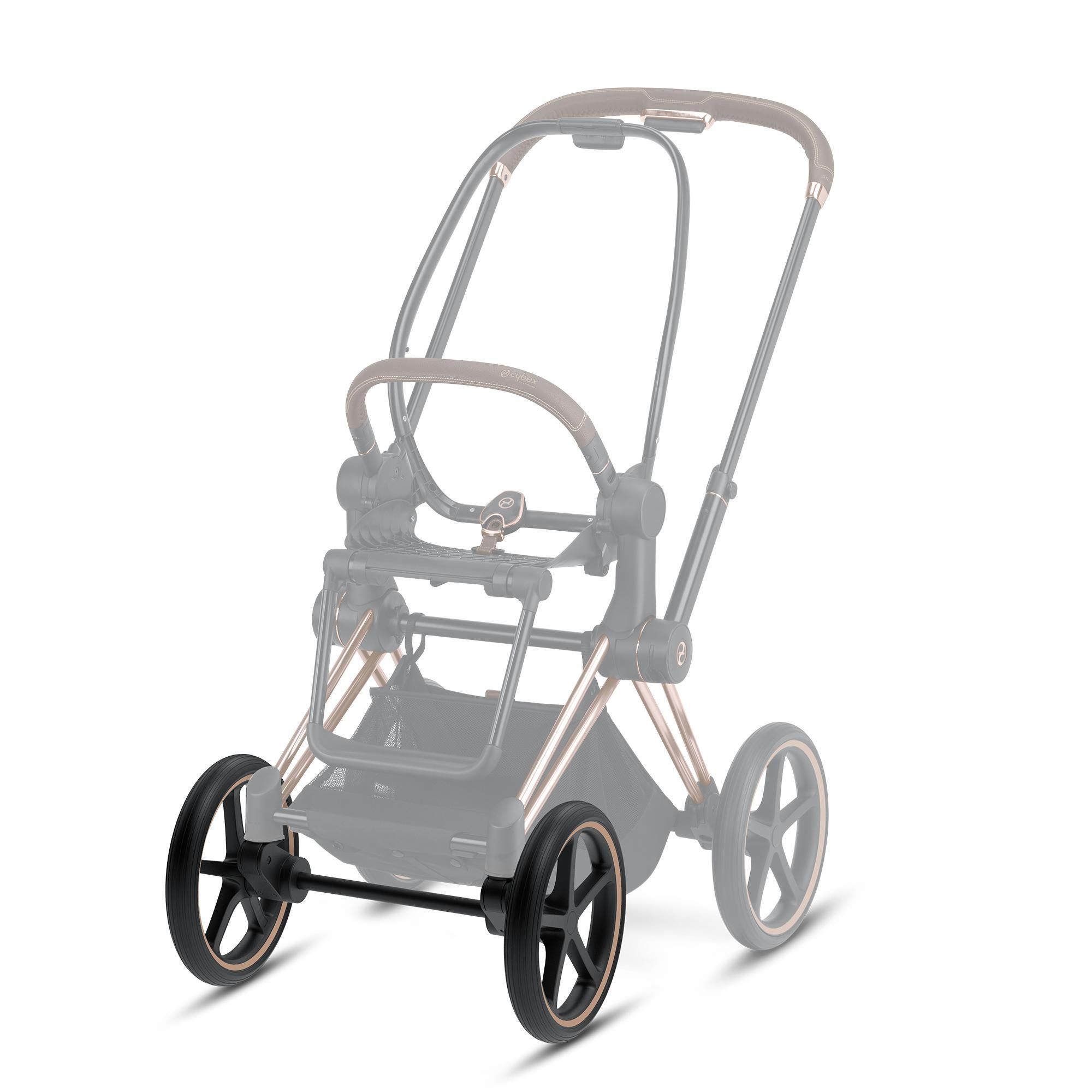 Cybex Priam priekiniai ratai + adapteris RT Universal