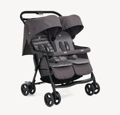 Joie vežimėlis dvynukams Aire Twin - Dark pewter