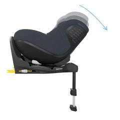 Automobilinė kėdutė Maxi Cosi Pearl 360 Pro i-Size 0 -18kg - Spalva - Authentic Graphite