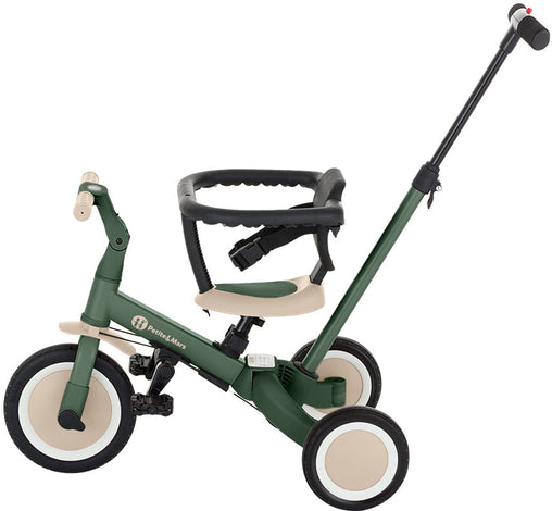 PETITE&MARS vaikiškas triratis 5in1 TURBO Misty Green