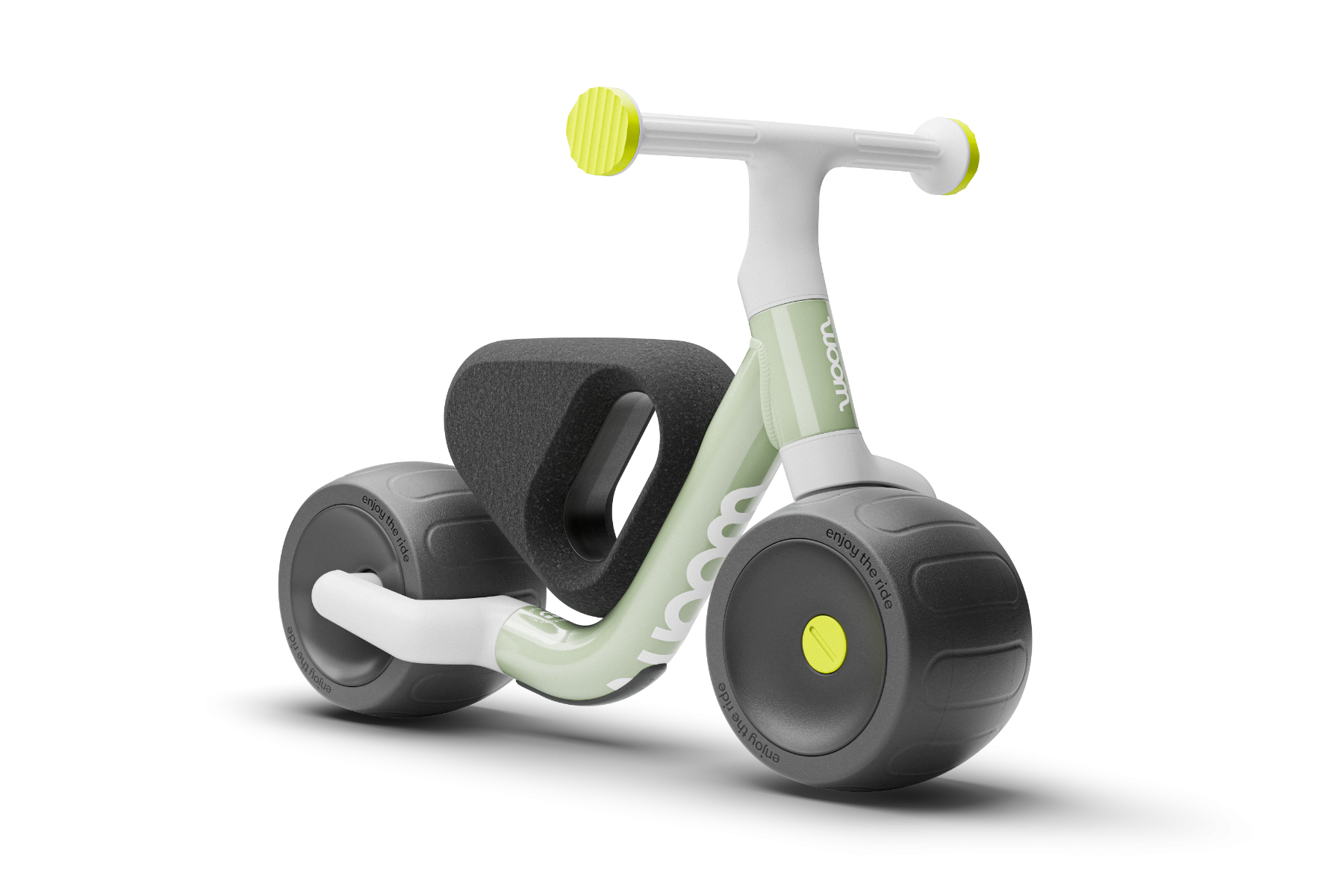 Dviratukas WOOM WOW - soft sprout