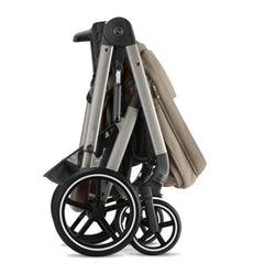 CYBEX Balios S Lux universalus 2in1 vežimėlis, Almond Beige (Taupe Frame)