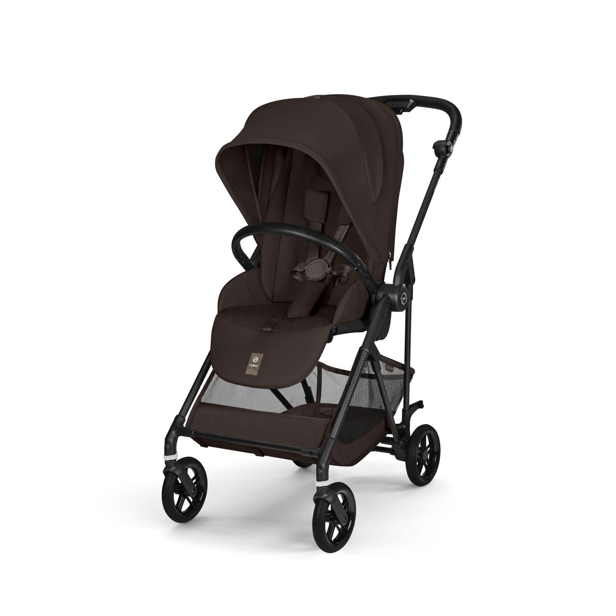 CYBEX Melio Carbon vežimėlis - Spalva - Chocolate Brown