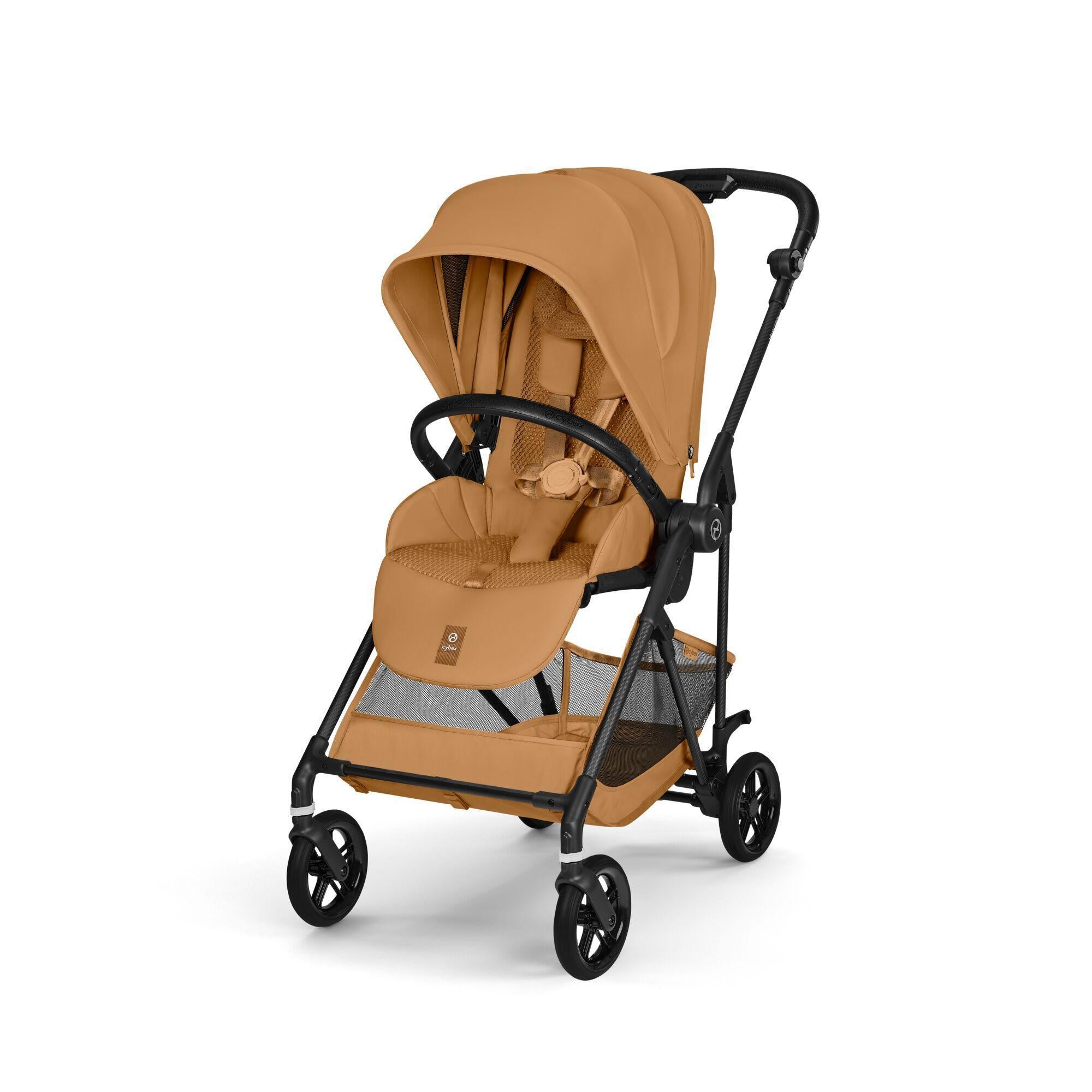 CYBEX Melio Carbon vežimėlis - Spalva - Cinnamon Yellow