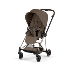 CYBEX Mios Style vežimėlis, Coconut Brown (Rose Gold Frame)