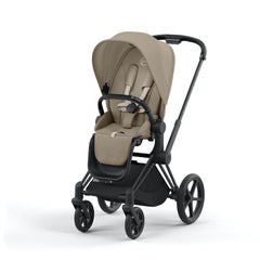 CYBEX Priam V4 vežimėlis, Cozy Beige (Matt Black Frame)