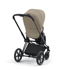 CYBEX Priam V4 vežimėlis, Cozy Beige (Matt Black Frame)