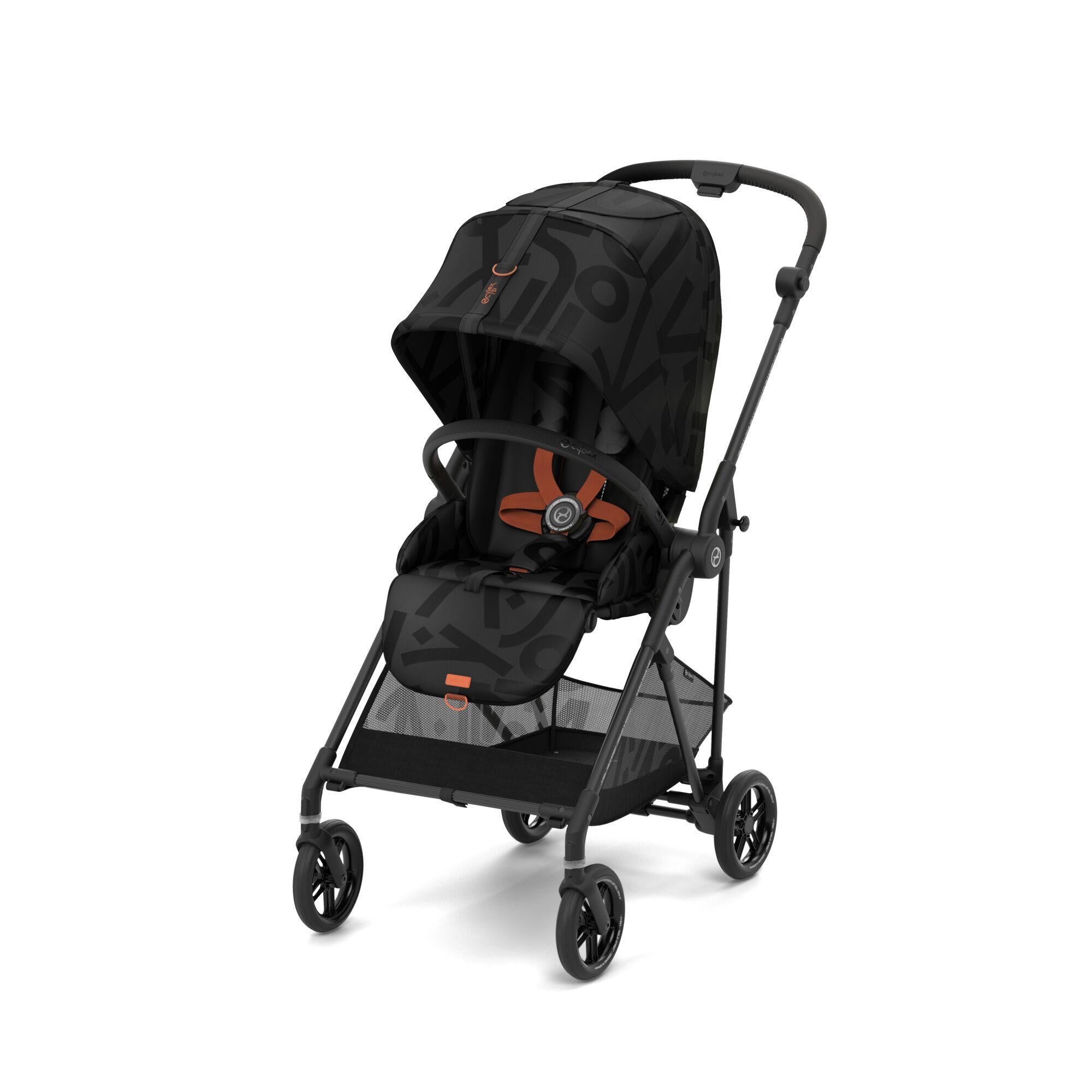 CYBEX Melio Street vežimėlis - Spalva - Real Black