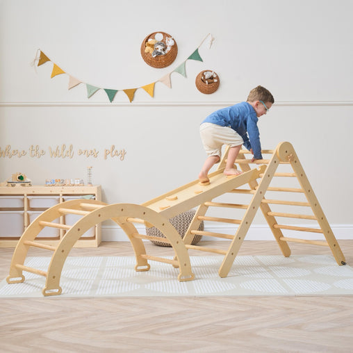 Tutti Bambini 3in1 laipiojimo rinkinys - Natural Wood