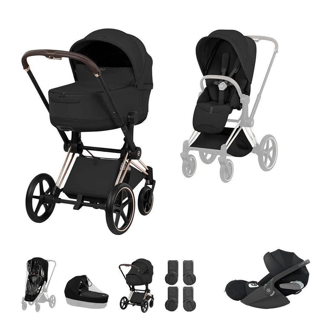 CYBEX Priam Style Fold 3 in 1 Sepia Black