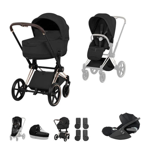 CYBEX Priam Style Fold 3 in 1 Sepia Black