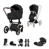 CYBEX Priam Style Fold 3 in 1 Sepia Black