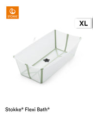 STOKKE vonelė FLEXI BATH X-Large Transparent Green
