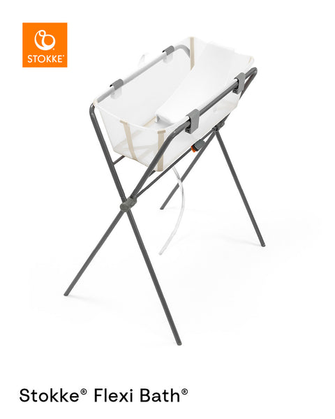 STOKKE vonelės komplektas FLEXI BATH su gultuku Sandy Beige