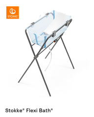 STOKKE vonelės komplektas FLEXI BATH su gultuku Ocean Blue