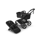 Bugaboo Fox 5 Renew važiuoklė Black su audinių komplektu Heritage Black