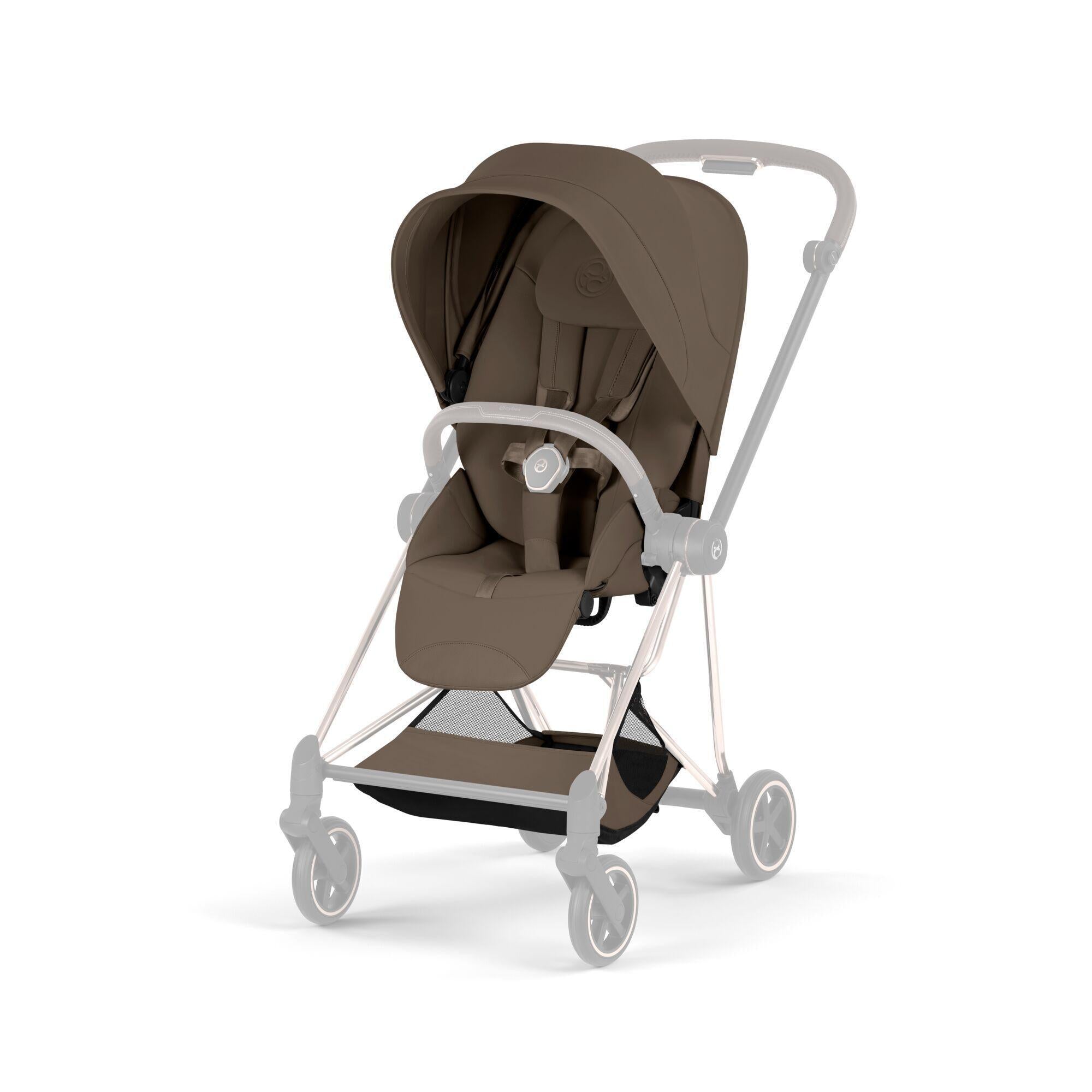 Cybex Mios Style sėdynės audinys, Coconut Brown