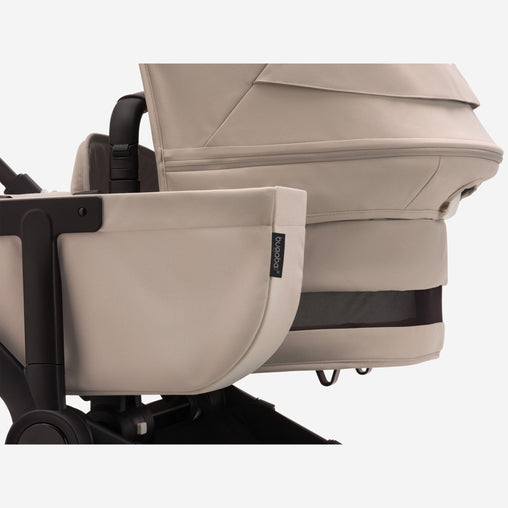 Bugaboo Donkey 5 Twins  vežimėlis dvynukams - Spalva - Black - Desert Taupe - Desert Taupe