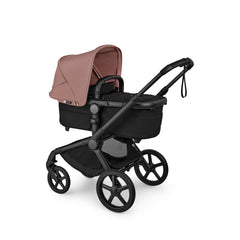 Bugaboo Fox 5 Renew 2in1 vežimėlis Black/Heritage Black – Dusty Pink