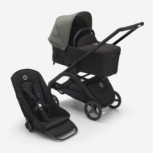 Bugaboo Dragonfly 2 in 1 Black/Midnight Black/Forest Green