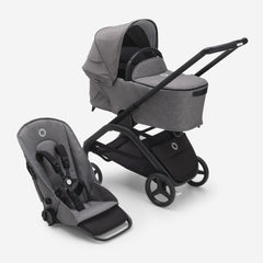 Bugaboo Dragonfly 2 in 1 Black/Grey Melange/Grey Melange